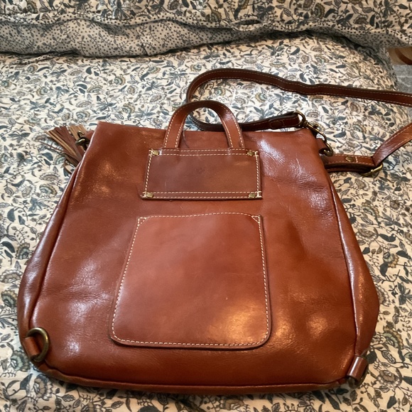 Patricia Nash convertible leather backpack purse. main image 5